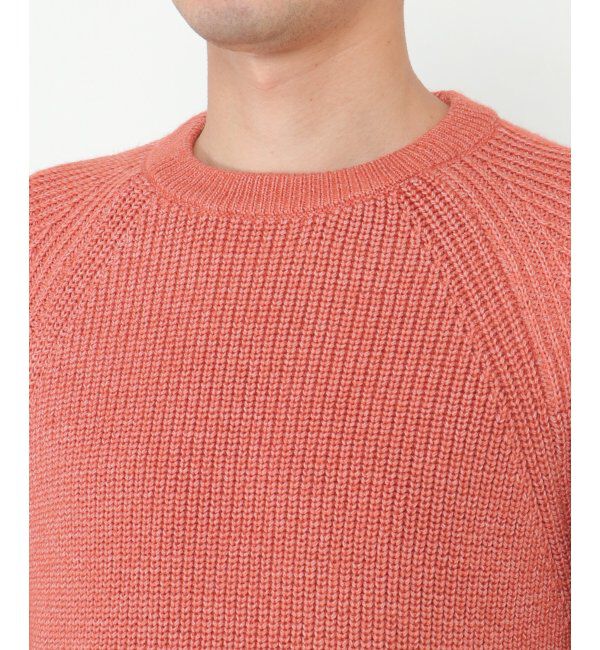 ikka「【洗える/抗菌防臭】抗菌畦クル－ネックニット」|プルオーバー|