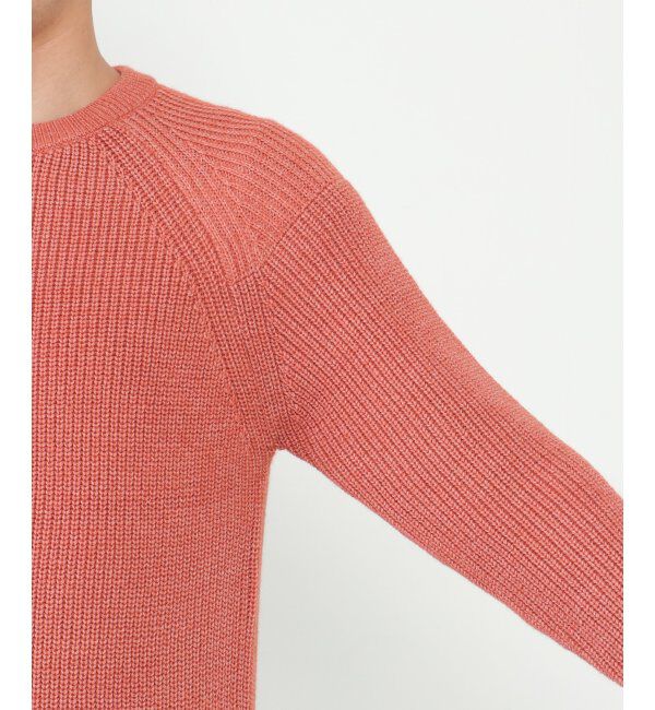 ikka「【洗える/抗菌防臭】抗菌畦クル－ネックニット」|プルオーバー|