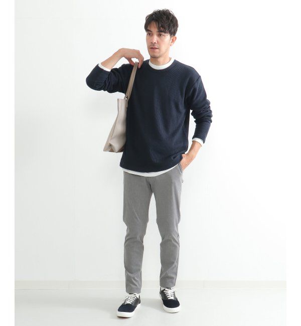 ikka「畦裏起毛トレーナーインナーセット」|パーカー|