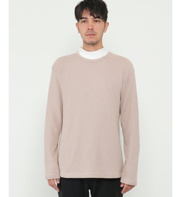 ikka「畦裏起毛トレーナーインナーセット」|パーカー|