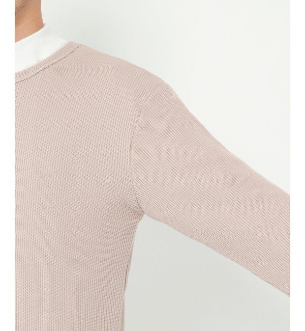 ikka「畦裏起毛トレーナーインナーセット」|パーカー|