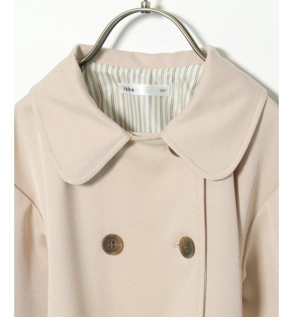 ikka kids「サイドプリーツゆるトレンチコート（120~160cm）」|その他|