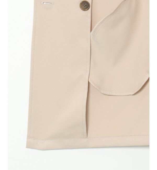 ikka kids「サイドプリーツゆるトレンチコート（120~160cm）」|その他|