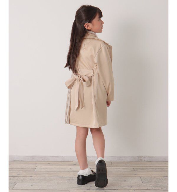 ikka kids「サイドプリーツゆるトレンチコート（120~160cm）」|その他|