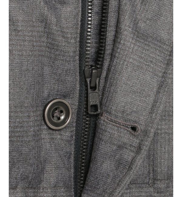 ikka「sorona(R)ウールライクフードブルゾン」|ブルゾン・スタジャン|