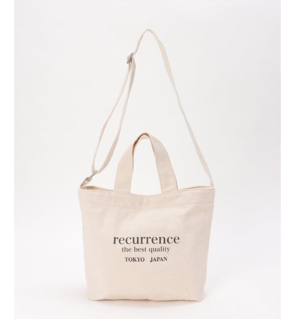 ikka「2WAYキャンンバスミニトートバッグ」|その他|オフホワイト