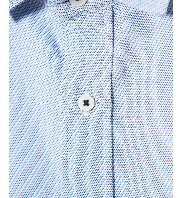 IKKA LOUNGE「デニムライクスイスカラーシャツ」|シャツ・ブラウス|