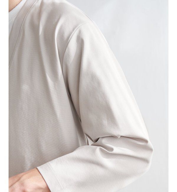 ikka「【接触冷感／抗菌防臭】GOKUラクセイケツ8分袖カーディガン」|カーディガン|