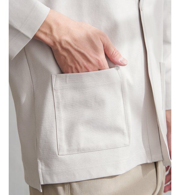 ikka「【接触冷感／抗菌防臭】GOKUラクセイケツ8分袖カーディガン」|カーディガン|