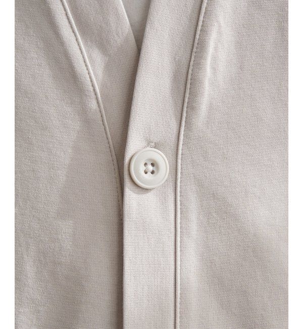 ikka「【接触冷感／抗菌防臭】GOKUラクセイケツ8分袖カーディガン」|カーディガン|