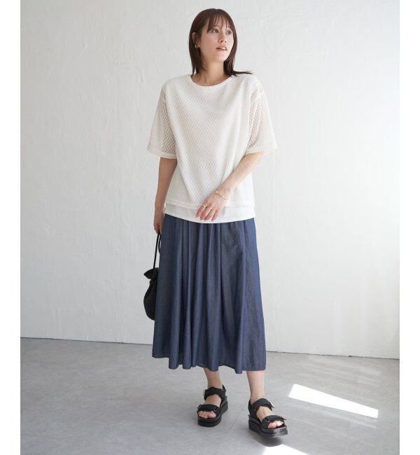 ikka「【2点セット】レースアンサンブルプルオーバー」|その他|