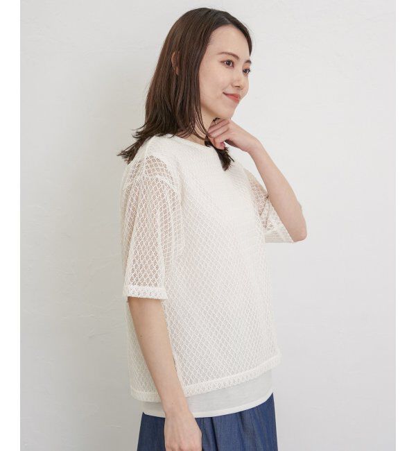 ikka「【2点セット】レースアンサンブルプルオーバー」|その他|