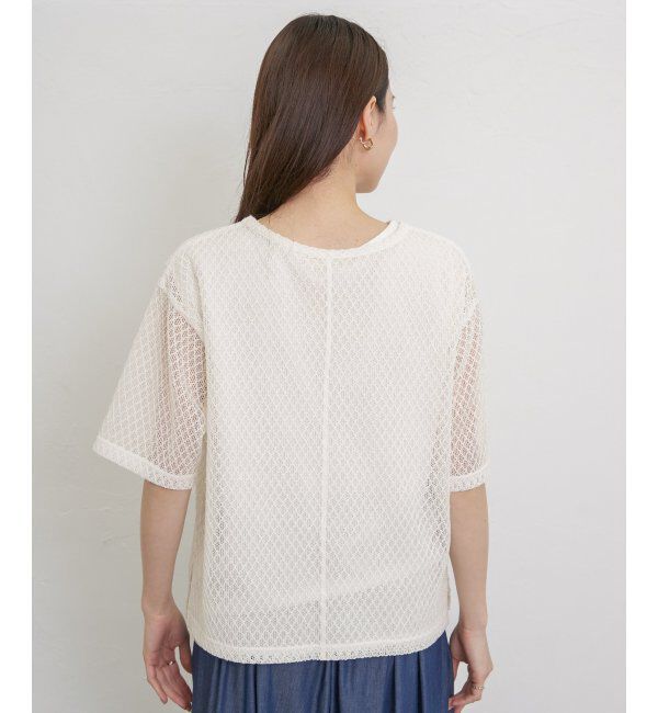 ikka「【2点セット】レースアンサンブルプルオーバー」|その他|