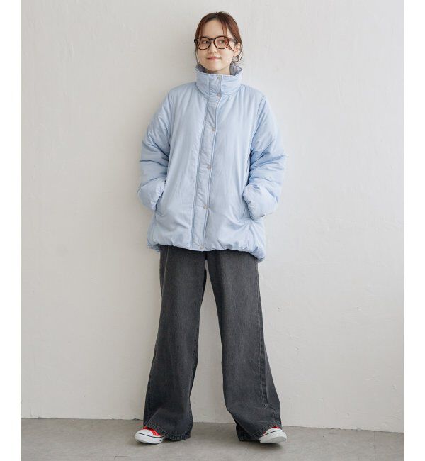 Lbc with Life「スタンドネック中綿ブルゾン」|ブルゾン・スタジャン|