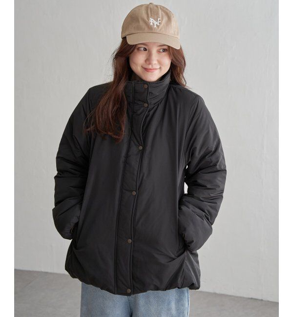 Lbc with Life「スタンドネック中綿ブルゾン」|ブルゾン・スタジャン|