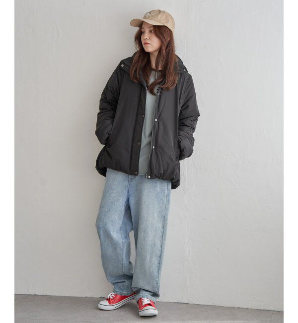 Lbc with Life「スタンドネック中綿ブルゾン」|ブルゾン・スタジャン|