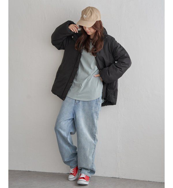 Lbc with Life「スタンドネック中綿ブルゾン」|ブルゾン・スタジャン|