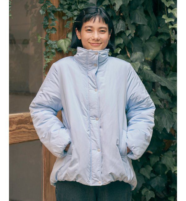 Lbc with Life「スタンドネック中綿ブルゾン」|ブルゾン・スタジャン|