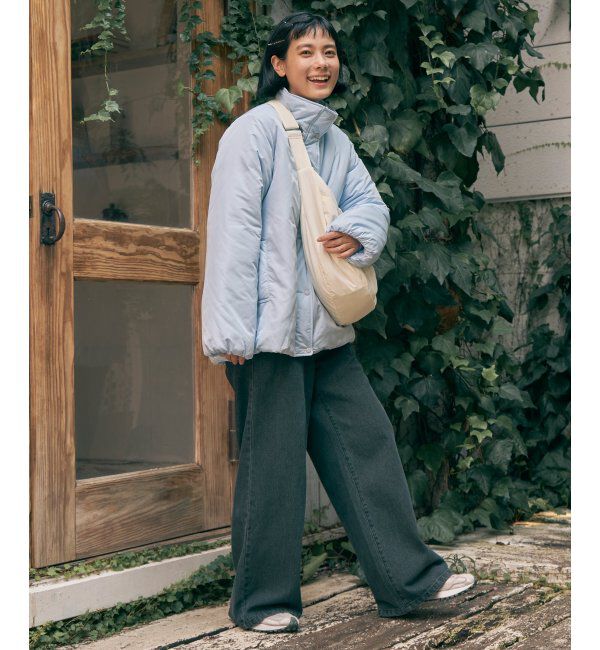 Lbc with Life「スタンドネック中綿ブルゾン」|ブルゾン・スタジャン|