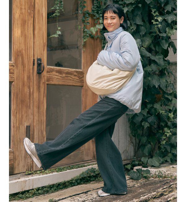 Lbc with Life「スタンドネック中綿ブルゾン」|ブルゾン・スタジャン|