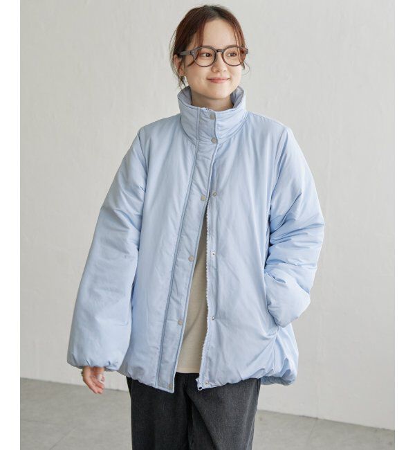 Lbc with Life「スタンドネック中綿ブルゾン」|ブルゾン・スタジャン|