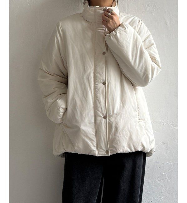 Lbc with Life「スタンドネック中綿ブルゾン」|ブルゾン・スタジャン|