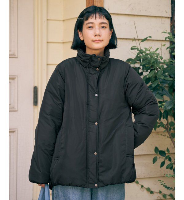 Lbc with Life「スタンドネック中綿ブルゾン」|ブルゾン・スタジャン|