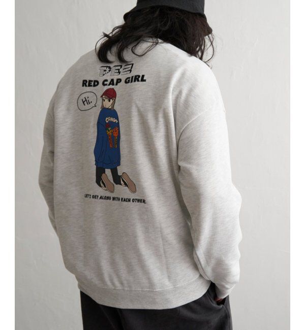 VENCE share style「PEZ&times;Red Cap Girl コラボクルーネック」|スウェット・ジャージ|