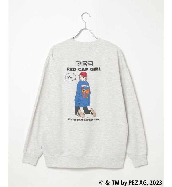 VENCE share style「PEZ&times;Red Cap Girl コラボクルーネック」|スウェット・ジャージ|
