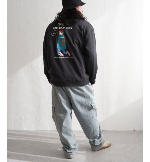 VENCE share style「PEZ&times;Red Cap Girl コラボクルーネック」|スウェット・ジャージ|