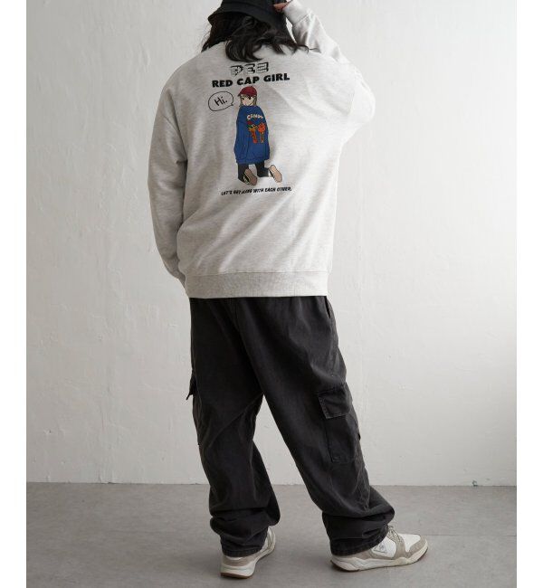 VENCE share style「PEZ&times;Red Cap Girl コラボクルーネック」|スウェット・ジャージ|
