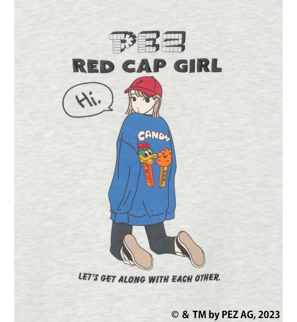 VENCE share style「PEZ&times;Red Cap Girl コラボクルーネック」|スウェット・ジャージ|