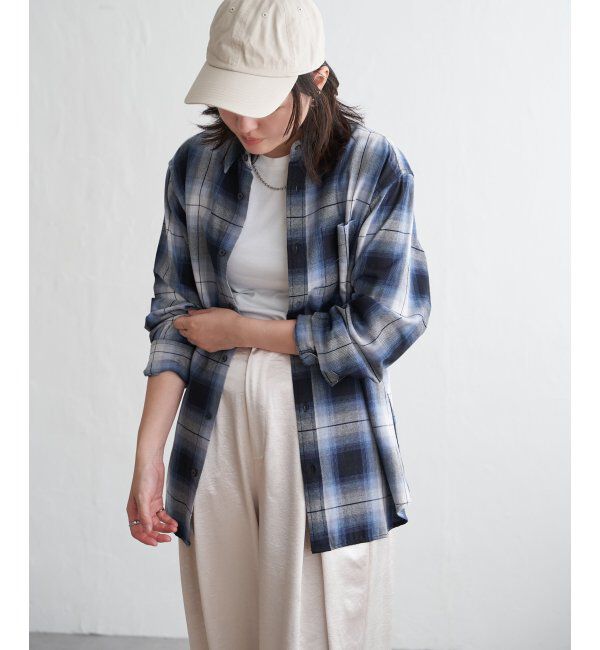 VENCE share style「U.S COTTON チェックシャツ」|シャツ・ブラウス|ブルーケイ
