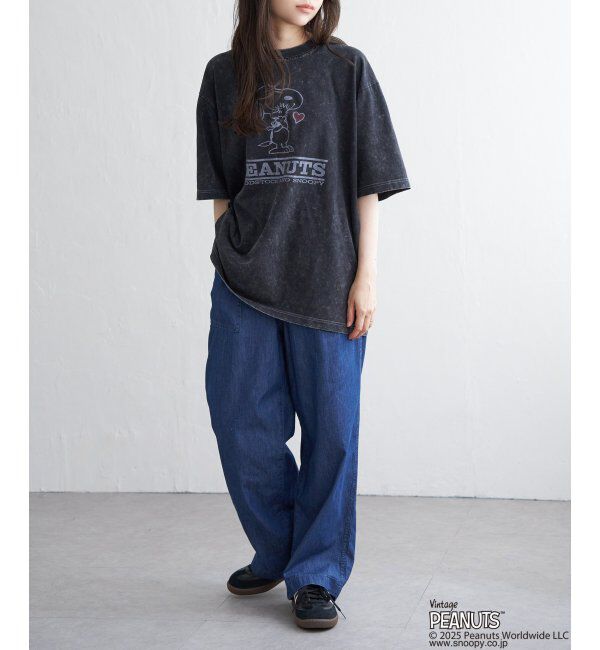VENCE share style「PEANUTS ピーナッツ SNOOPY スヌーピー TP ヴィンテージハートフルT」|Tシャツ・カットソー|