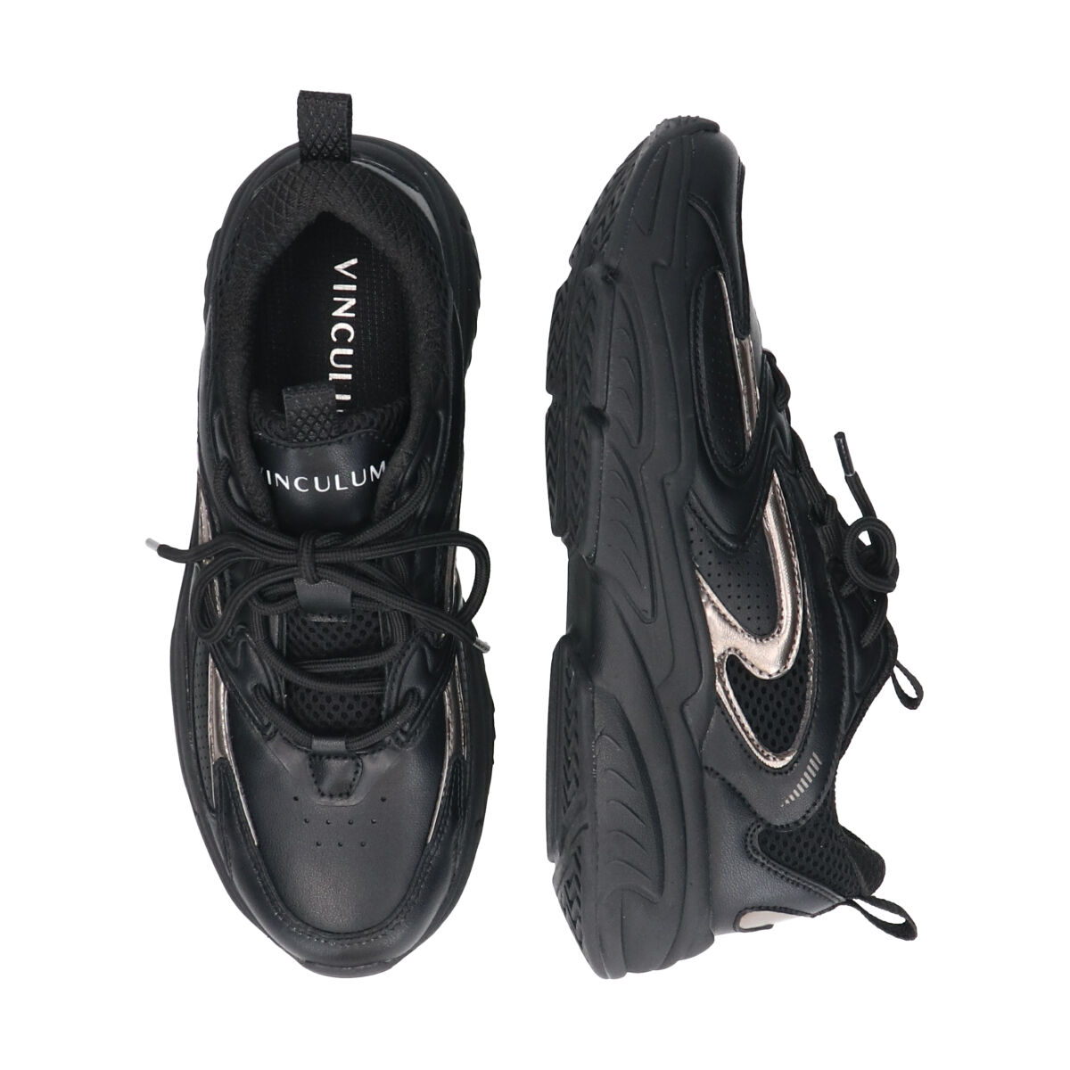  「【VINCULUM】メタリックコンビスニーカー(755105)」|スニーカー|