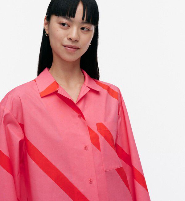 Marimekko「【オンラインストア限定】Heili Basso / Laila Gohar for Marimekko パジャマシャツ」|シャツ・ブラウス|