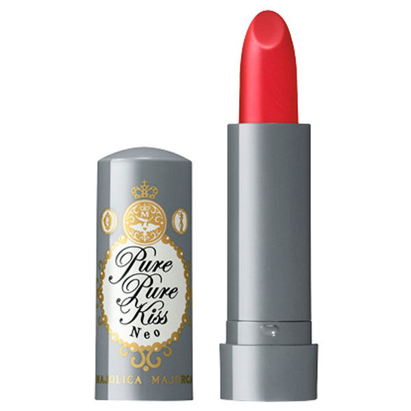 マジョリカ&nbsp;マジョルカ「マジョリカ マジョルカ ピュア・ピュア・キッス　ＮＥＯ RD401　シアー 本体 (2.3g)」|リップメイク|