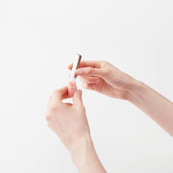  「ドゥーナチュラル リップスティック ケース PK01（ピンク） 本体 (1個)」|リップメイク|