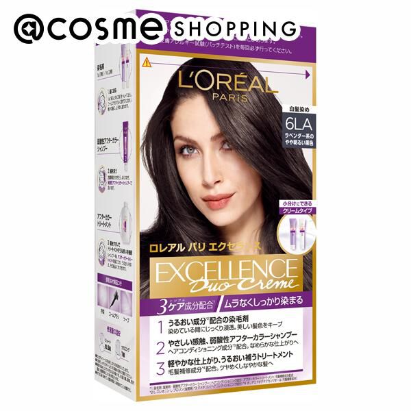  「ロレアル パリ エクセランス R クリームタイプ 6LA ラベンダーアッシュブラウン」|ヘアスタイリング|その他
