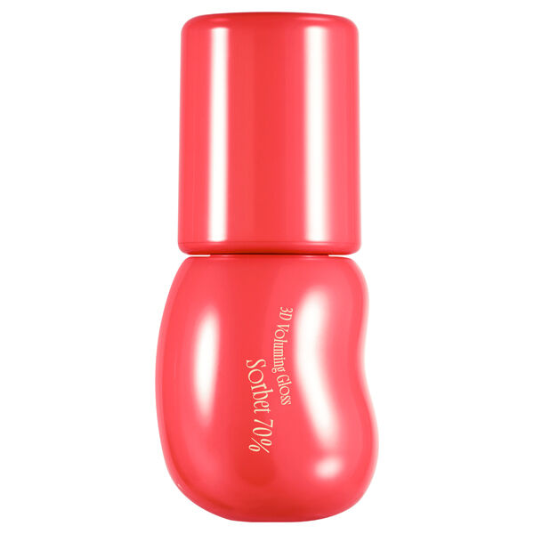  「fwee(フィー) 3Dボリューミンググロス B02 ソルベ 70％ (5.3g)」|リップメイク|