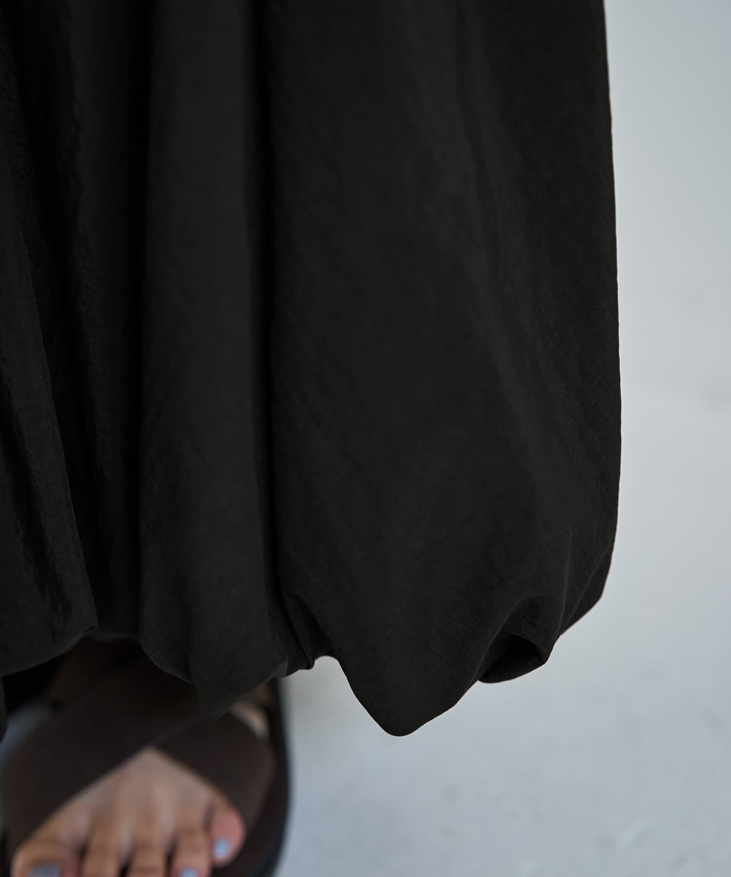 STYLE DELI「【LUXE】マットタフタロングバルーンスカート」|スカート|