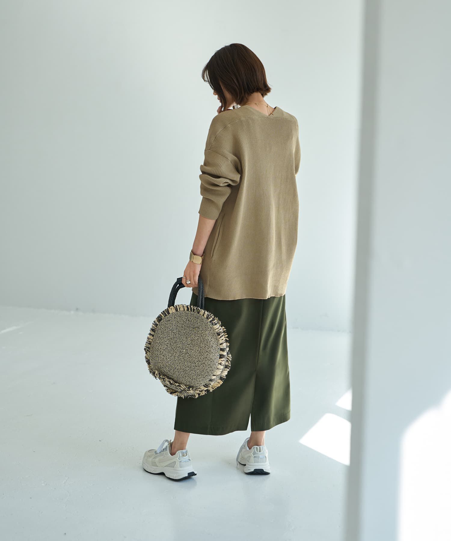 STYLE DELI「リブ編み羽織りカーディガン」|カーディガン|