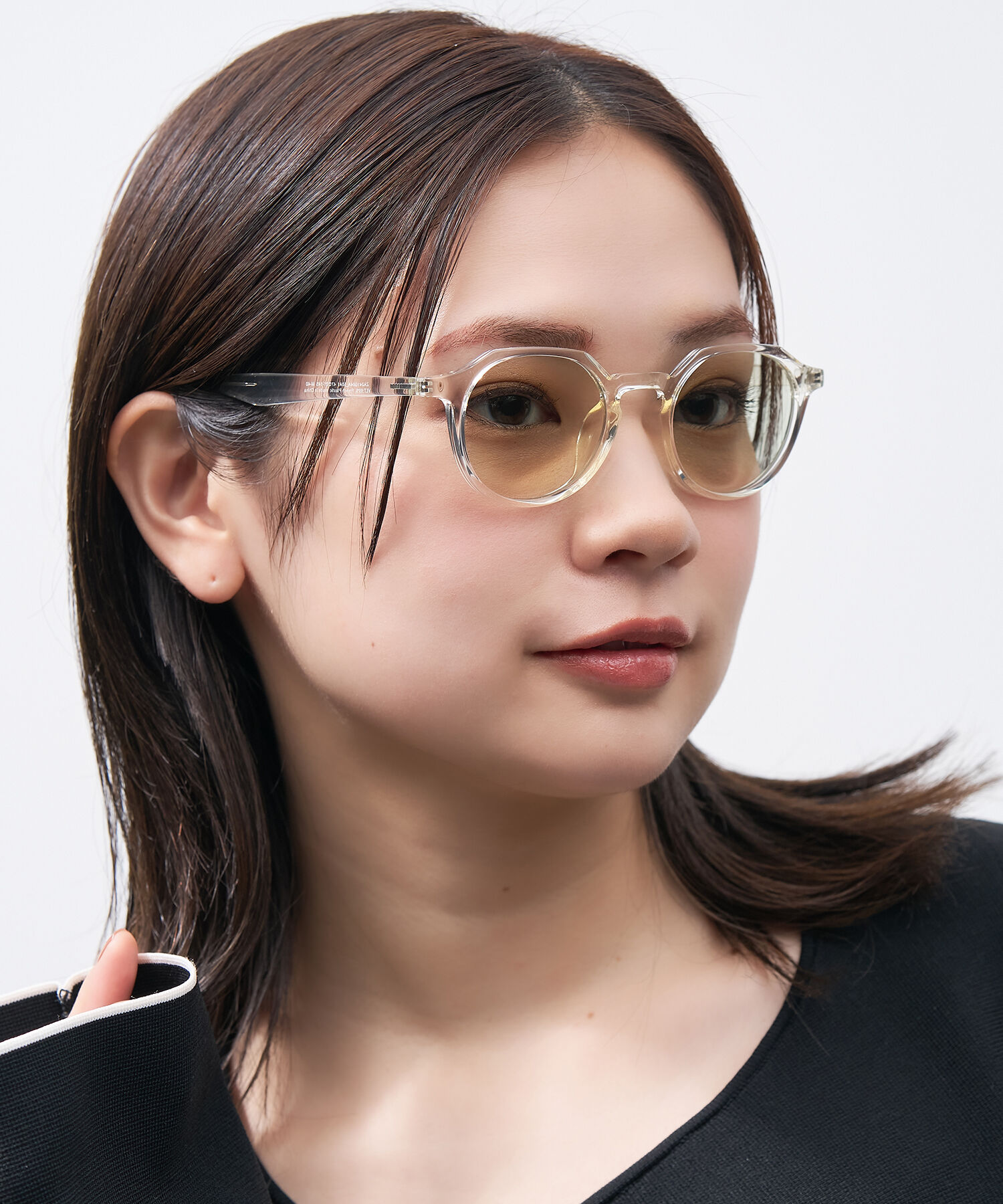  「【WEB限定】ボストン型 サングラス 調光サングラス 紫外線対策 ※一部レンズの色が変わるサングラス 」|サングラス|イエロー