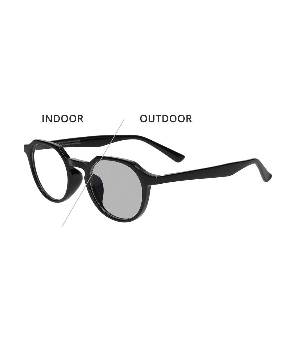  「【WEB限定】ボストン型 サングラス 調光サングラス 紫外線対策 ※一部レンズの色が変わるサングラス 」|サングラス|ブラック系その他1