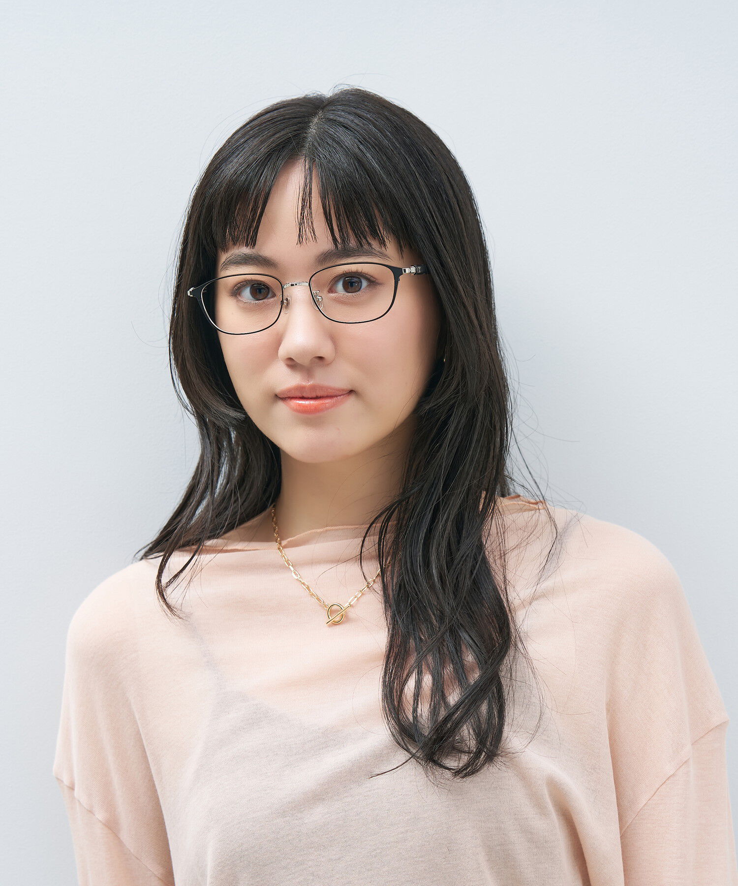  「ウェリントン型 メガネ｜上品で高級感のある 大人可愛いメガネ フェミニン レンズ交換券付き STANDARD MUSE」|メガネ|ブラック