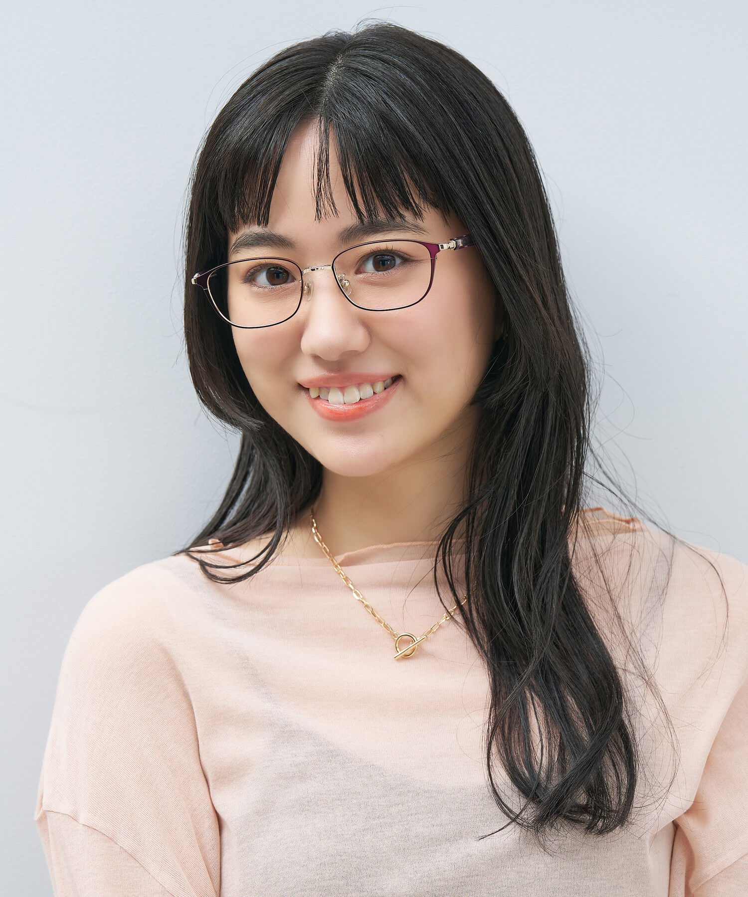  「ウェリントン型 メガネ｜上品で高級感のある 大人可愛いメガネ フェミニン レンズ交換券付き STANDARD MUSE」|メガネ|