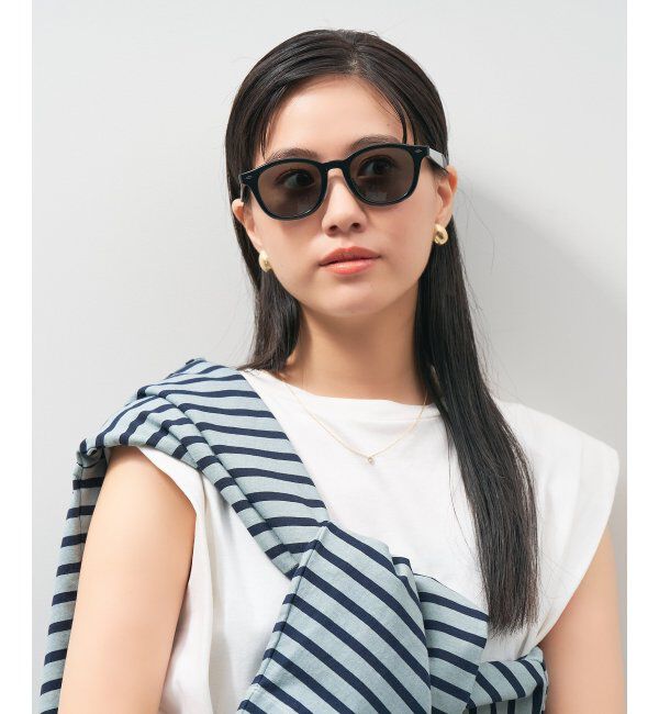  「ウェリントン型 サングラス (偏光機能搭載) Zoff | YURIE OUTDOOR EDITION アウトドア」|サングラス|