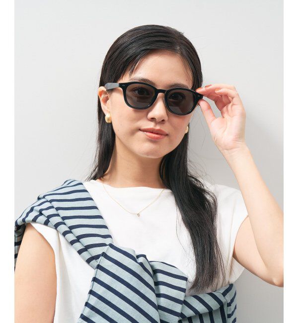  「ウェリントン型 サングラス (偏光機能搭載) Zoff | YURIE OUTDOOR EDITION アウトドア」|サングラス|