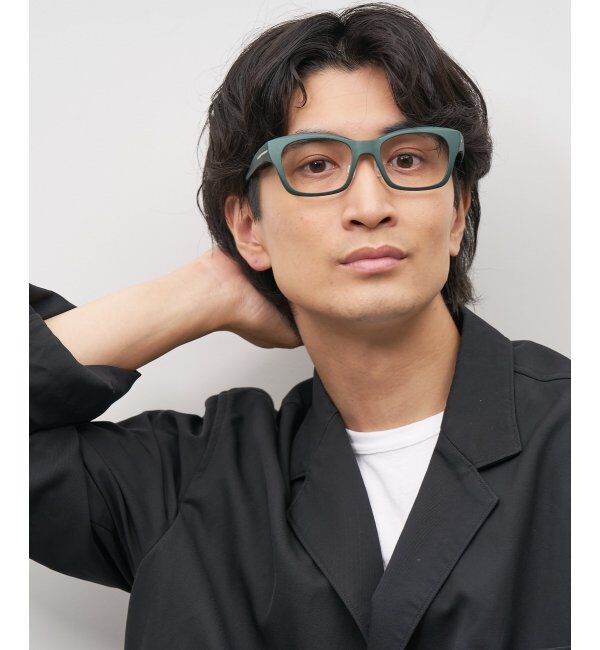  「ウェリントン型メガネ｜ビジネス｜Zoff｜SMART REGULAR CALRO レンズ交換券付」|メガネ|