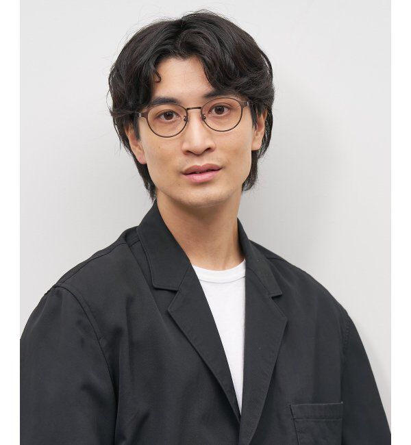  「ボストン型 メガネ 大人可愛い オフィスカジュアル /TRAD PATTERNS  レンズ交換券付」|メガネ|